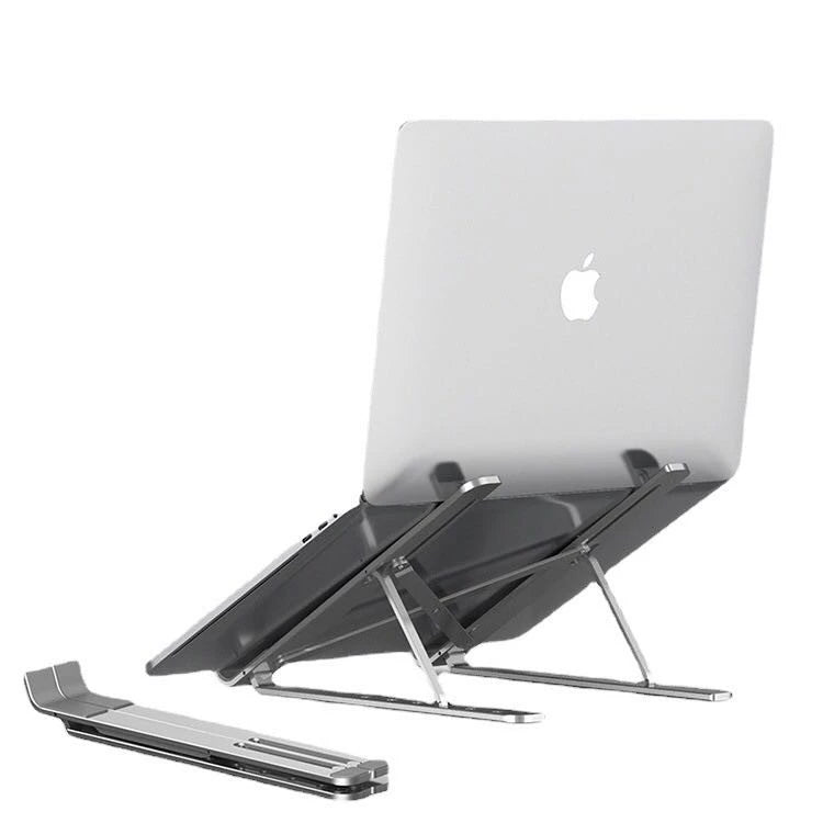 Suporte de alumínio ajustável/regulável para Notebook e Macbook (escritório).